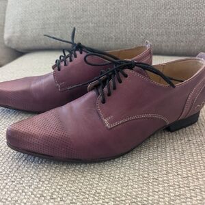 BED|STU Women's Purple Loafers 8.5 Genuine Leather